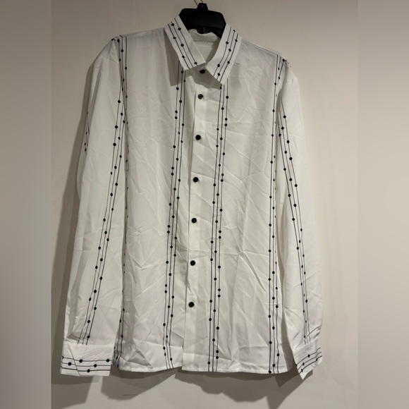 Men'S Formal Casual Shirt for Spring, Summer, And Autumn Size L - Picture 6 of 15